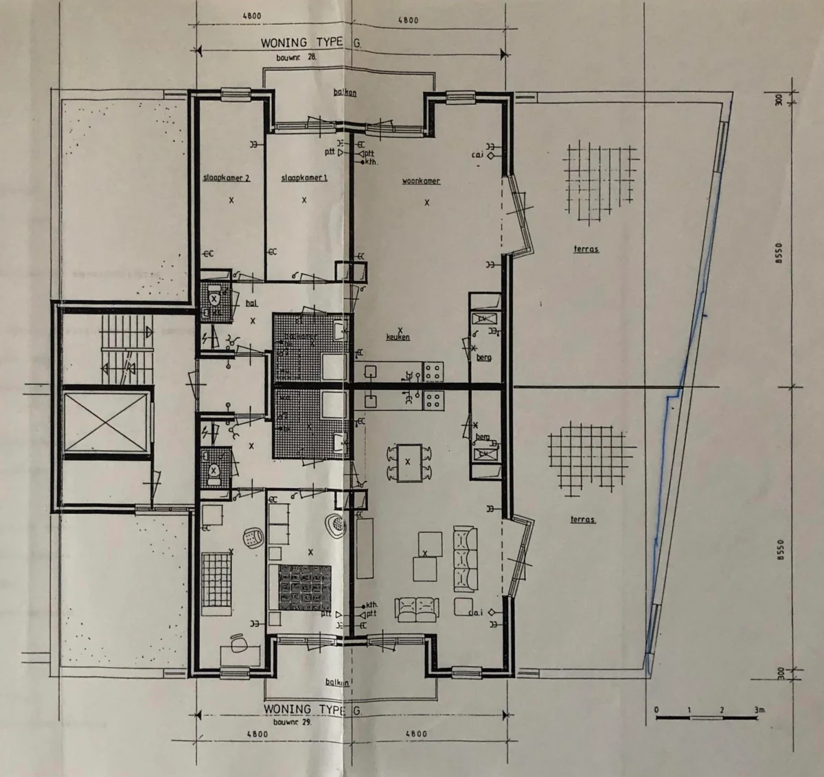 Foto van de Appartement gelegen aan de Touwslagersgang in Leiden