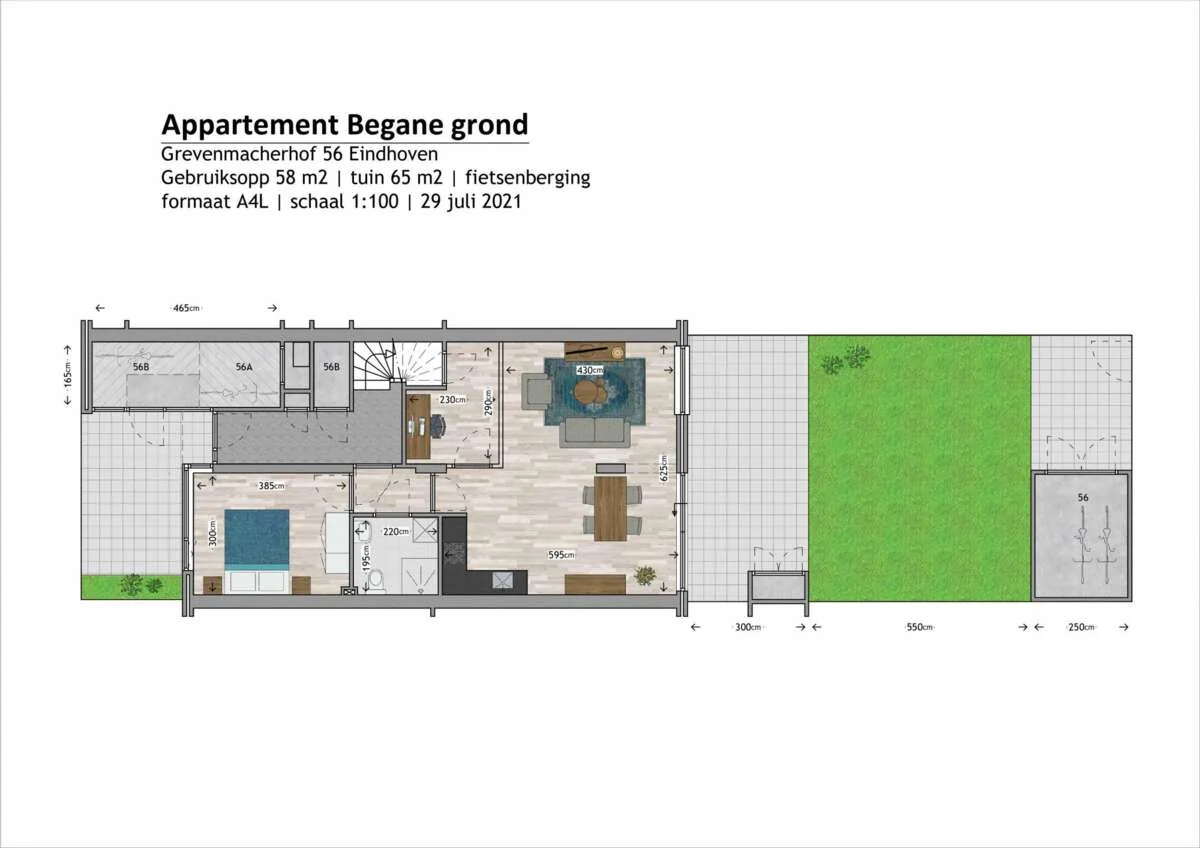 Foto van de Appartement gelegen aan de Grevenmacherhof in Eindhoven