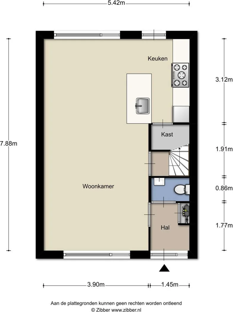 Foto van de Appartement gelegen aan de De Hoge Kamp in Rosmalen