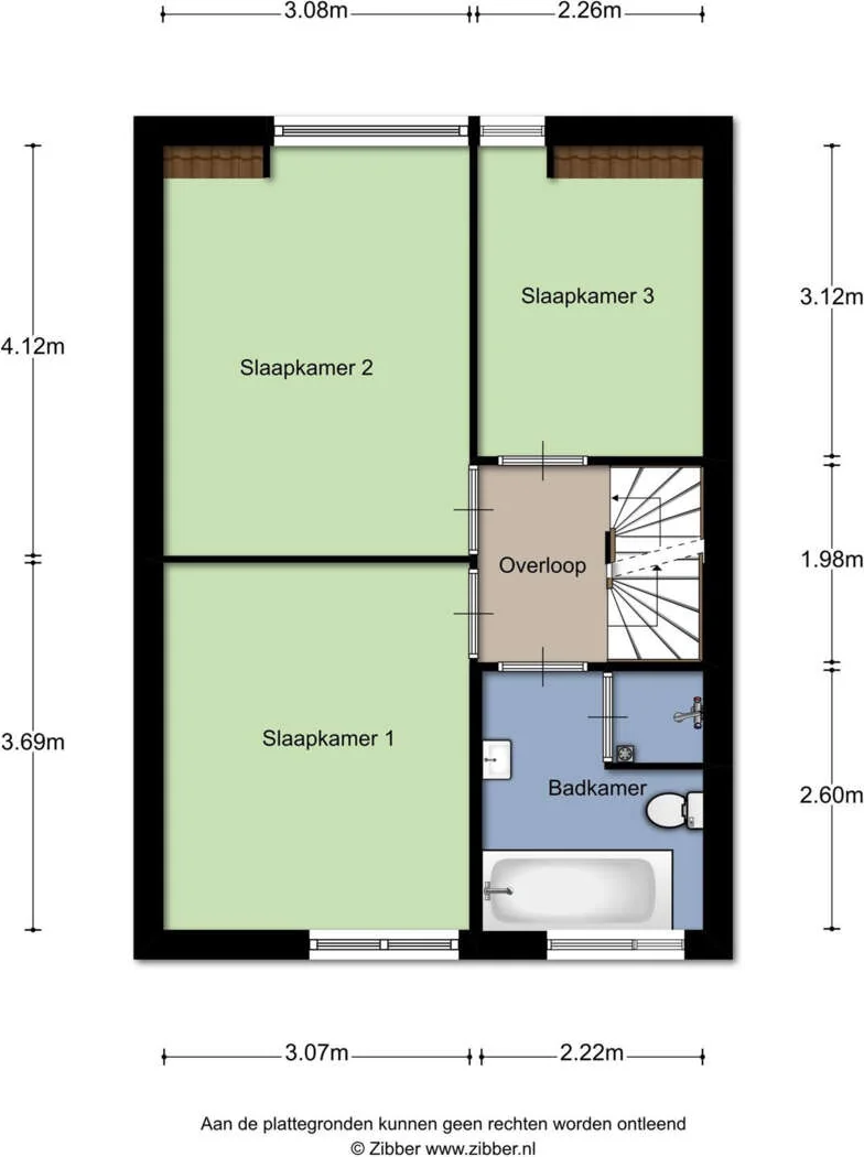 Foto van de Appartement gelegen aan de De Hoge Kamp in Rosmalen