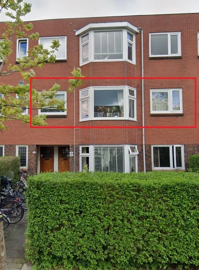 Foto van de Kamer gelegen aan de Van Swinderenstraat in Groningen
