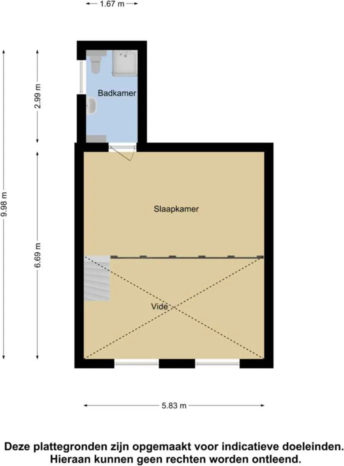 Foto van de Appartement gelegen aan de Zwederstraat in Rotterdam