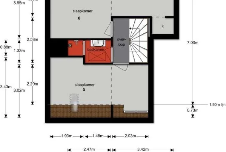 Foto van de Kamer gelegen aan de Tongelresestraat in Eindhoven