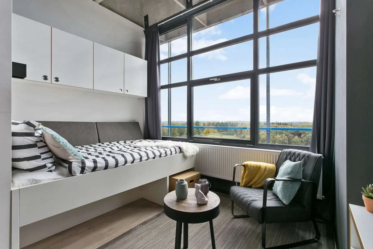 Foto van de Studio gelegen aan de De Veldmaat in Enschede