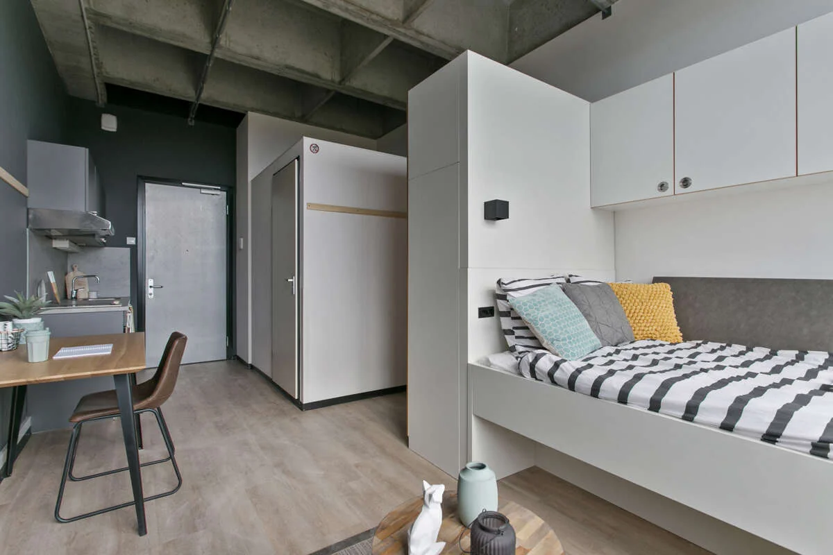 Foto van de Studio gelegen aan de De Veldmaat in Enschede