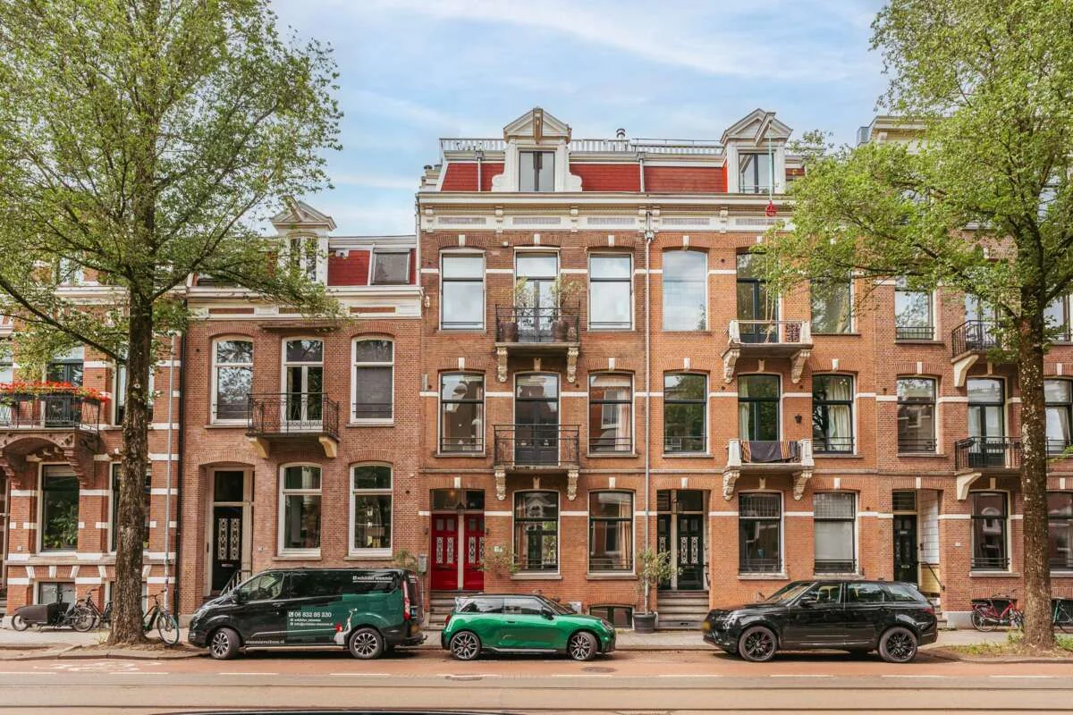 Foto van de Appartement gelegen aan de Willemsparkweg in Amsterdam