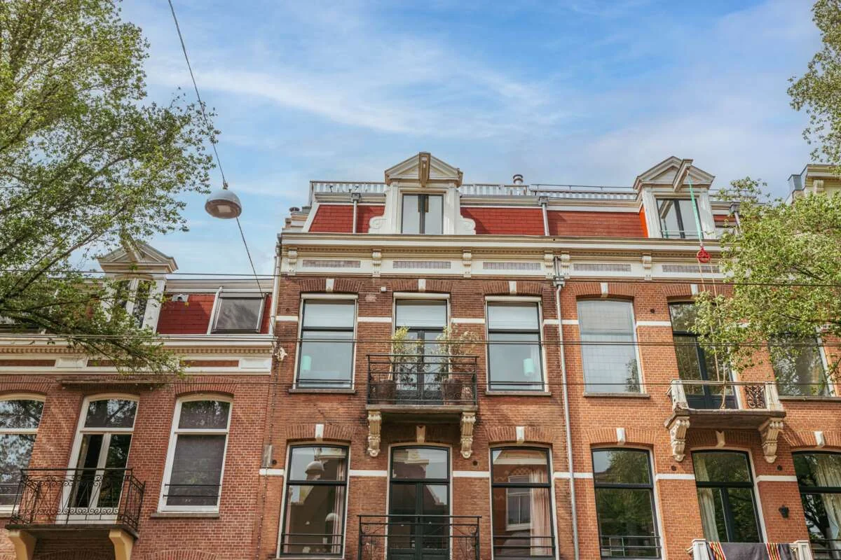 Foto van de Appartement gelegen aan de Willemsparkweg in Amsterdam