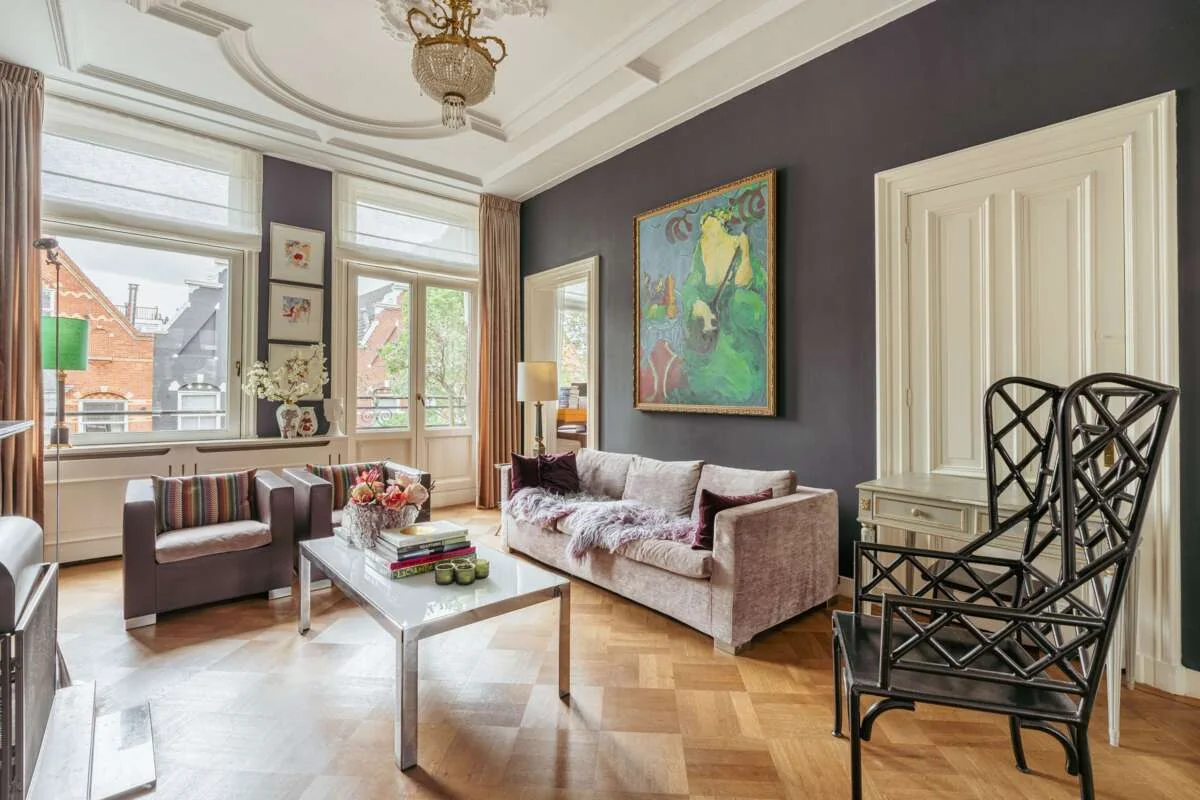 Foto van de Appartement gelegen aan de Willemsparkweg in Amsterdam