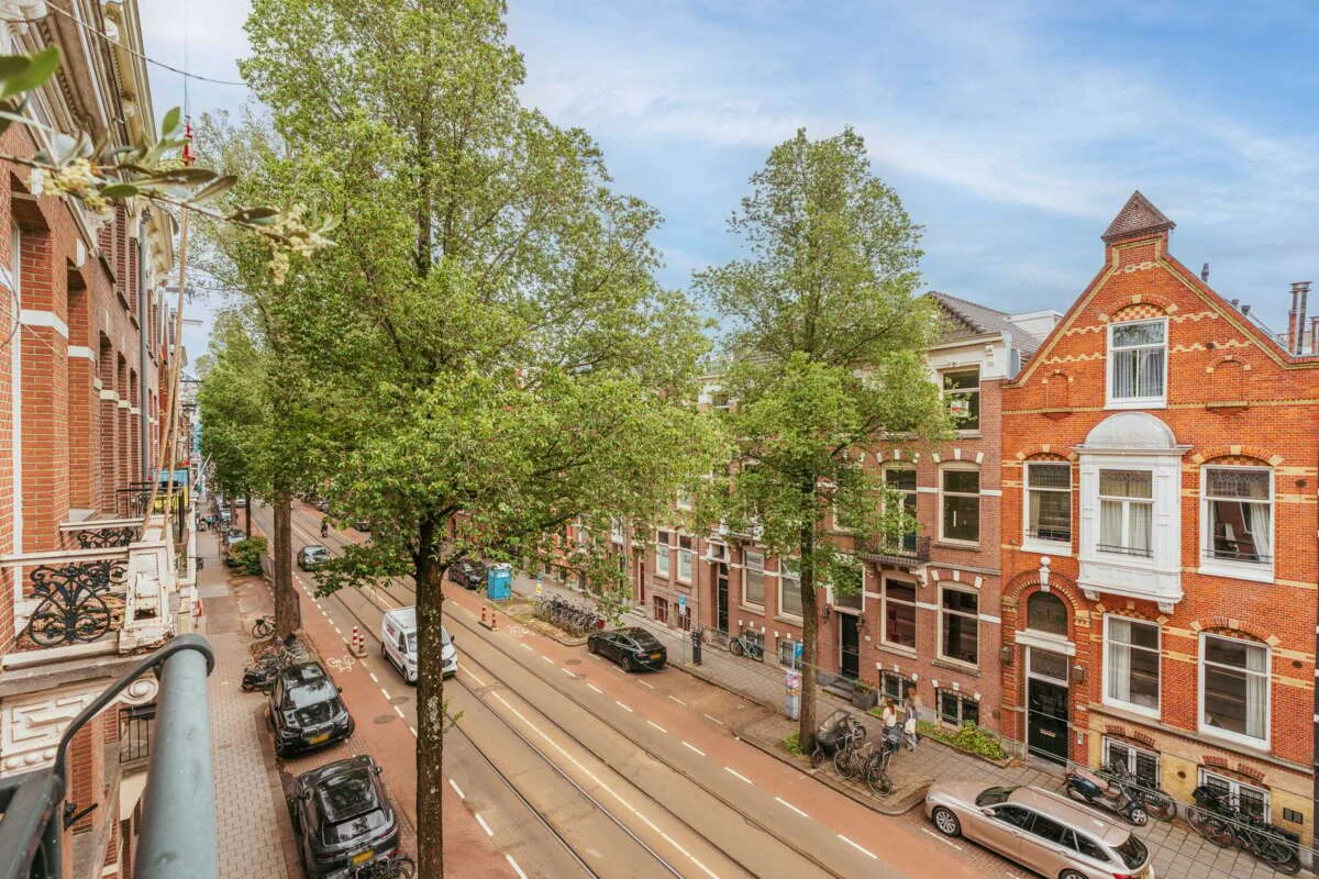 Foto van de Appartement gelegen aan de Willemsparkweg in Amsterdam