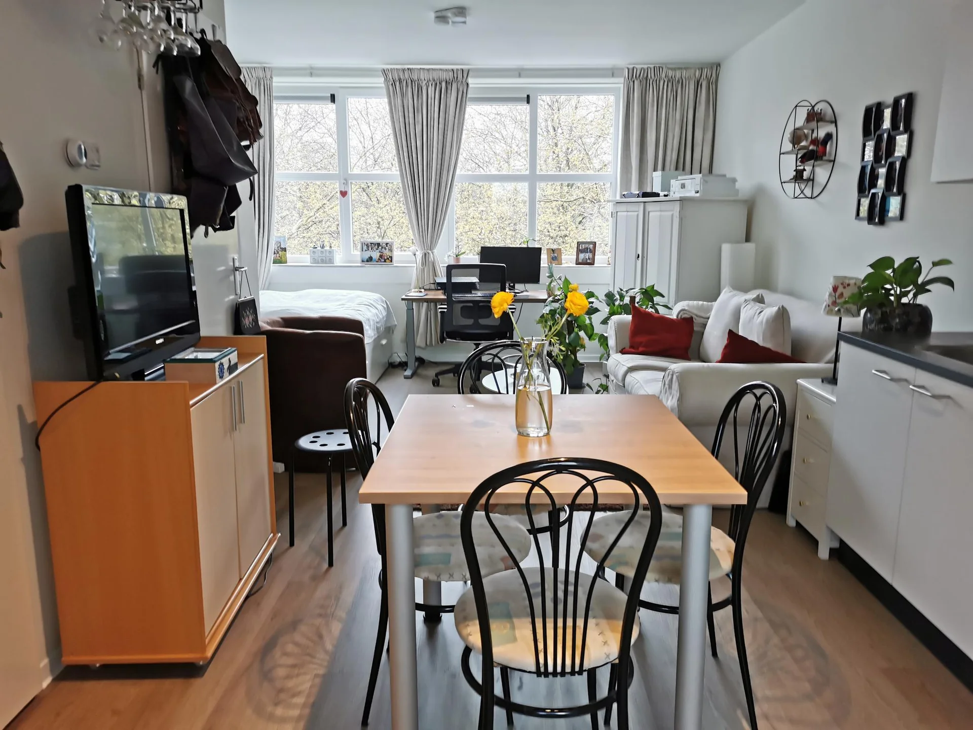 Foto van de Studio gelegen aan de Plantsoen in Wageningen