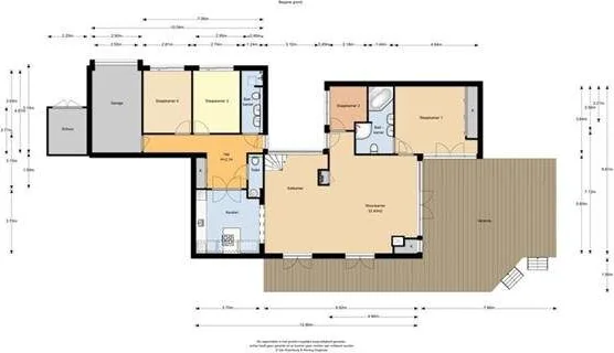 Foto van de Appartement gelegen aan de Lisstraat in Landsmeer