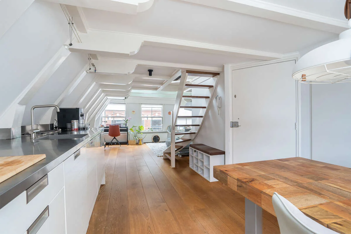 Foto van de Appartement gelegen aan de Runstraat in Amsterdam