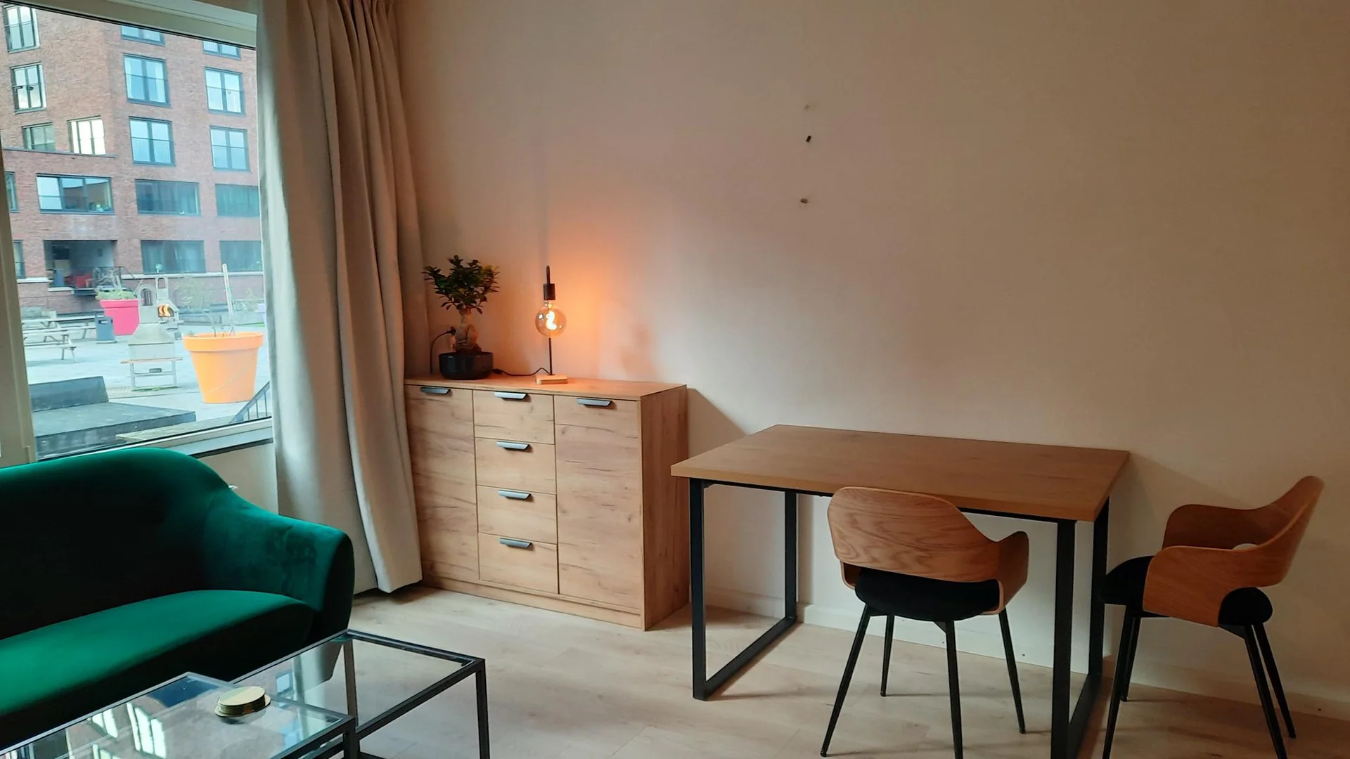 Foto van de Studio gelegen aan de Europaplein in Utrecht