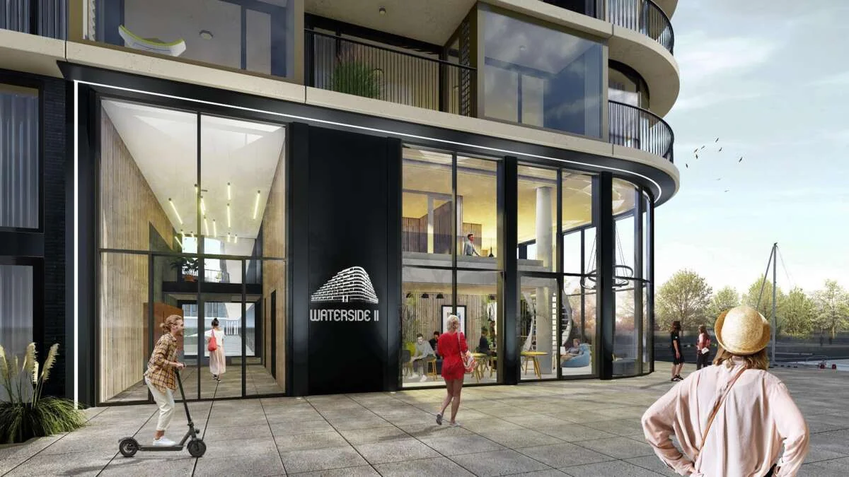 Foto van de Appartement gelegen aan de Pampuskade in Rotterdam