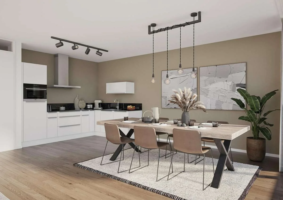 Foto van de Appartement gelegen aan de Pampuskade in Rotterdam