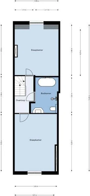Foto van de Appartement gelegen aan de Van der Heimstraat in Den Haag