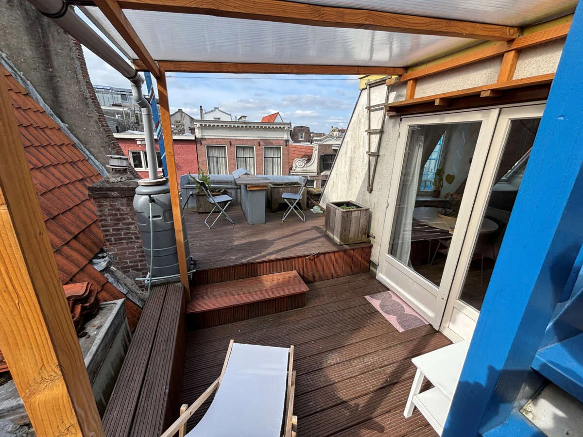 Foto van de Appartement gelegen aan de Haarlemmerstraat in Amsterdam