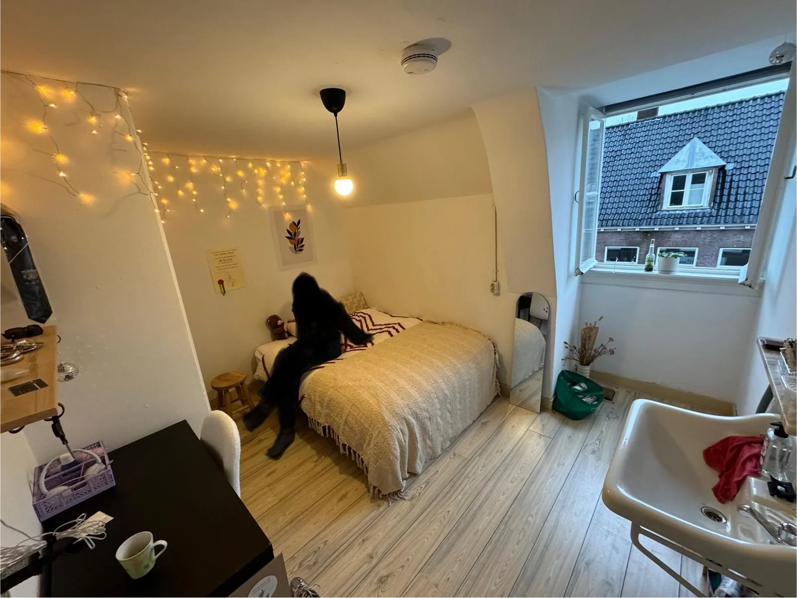 Foto van de Kamer gelegen aan de Hoogstraat in Wageningen