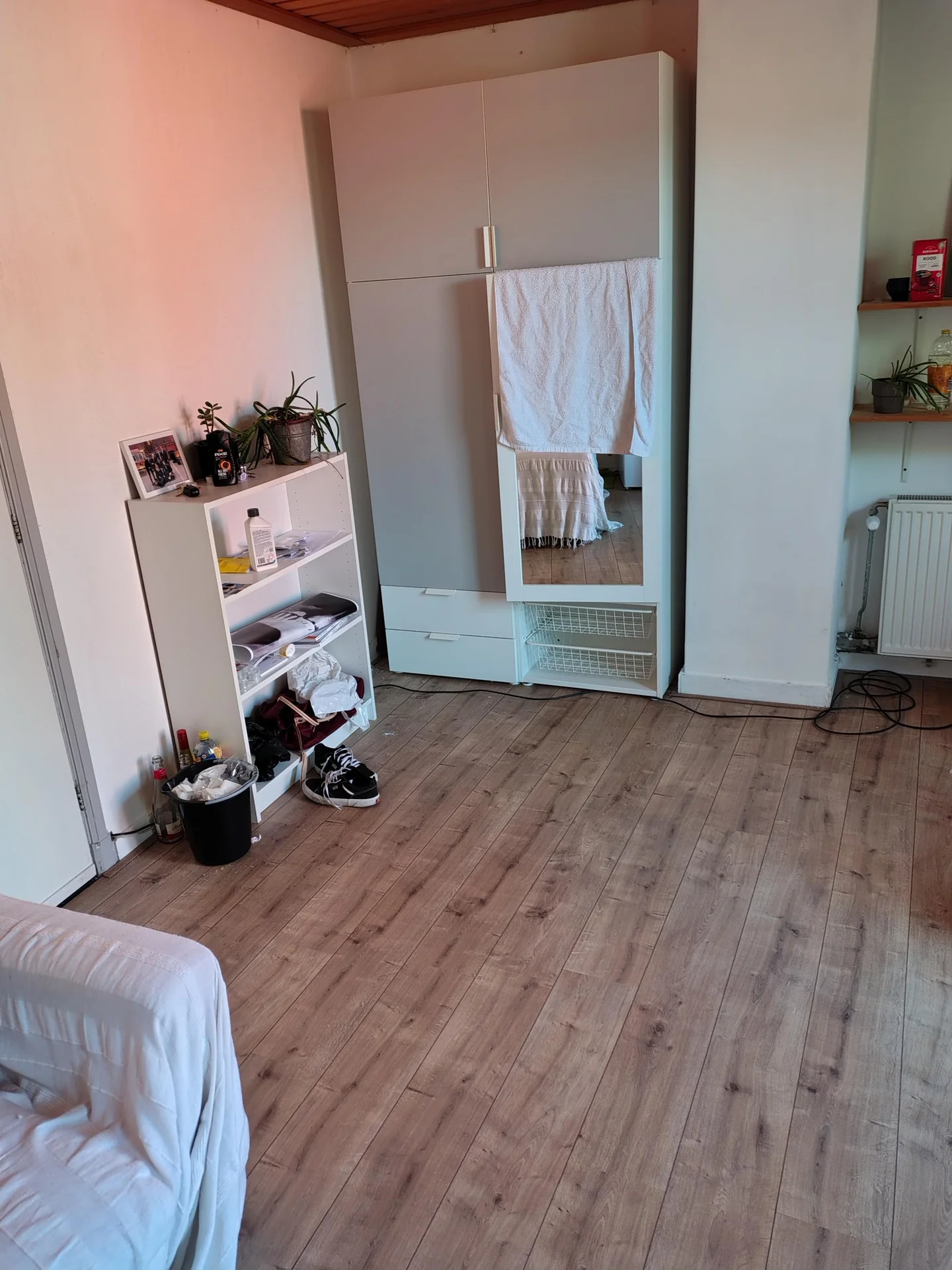 Foto van de Kamer gelegen aan de Kleine Rozenstraat in Groningen
