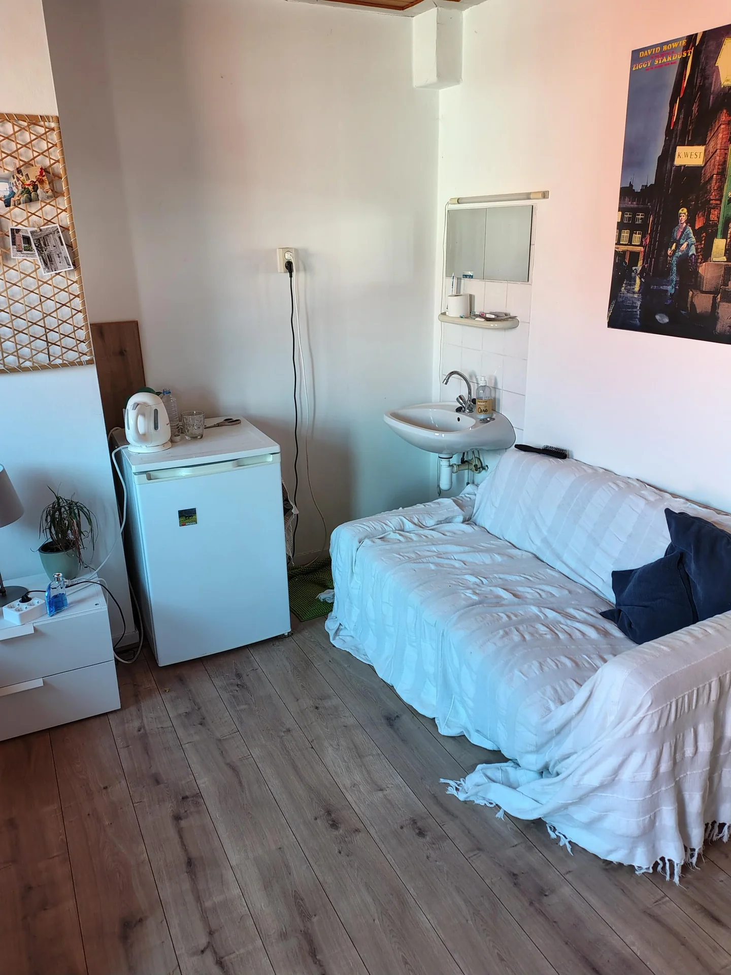 Foto van de Kamer gelegen aan de Kleine Rozenstraat in Groningen