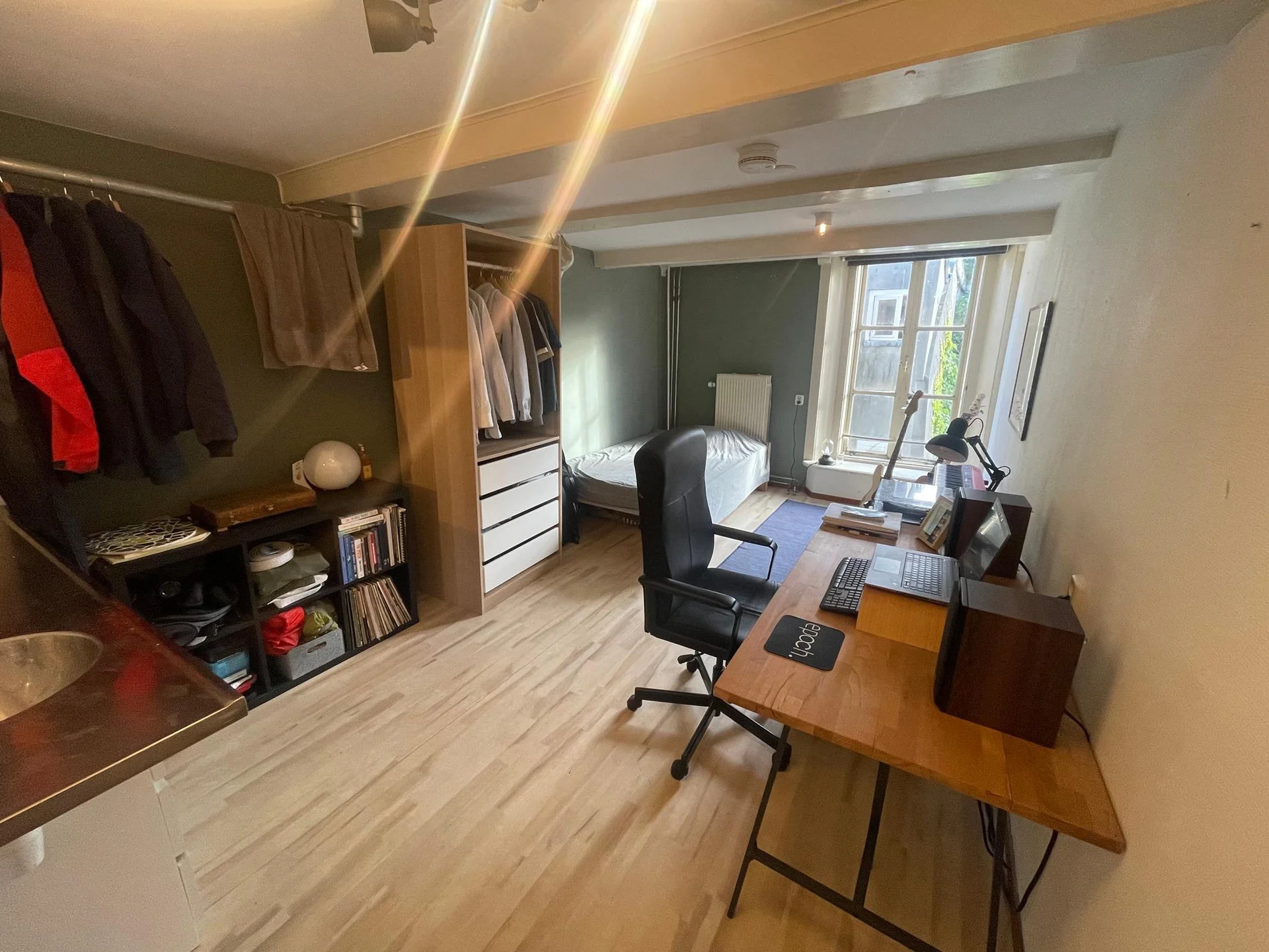Foto van de Kamer gelegen aan de Voorstraat in Delft