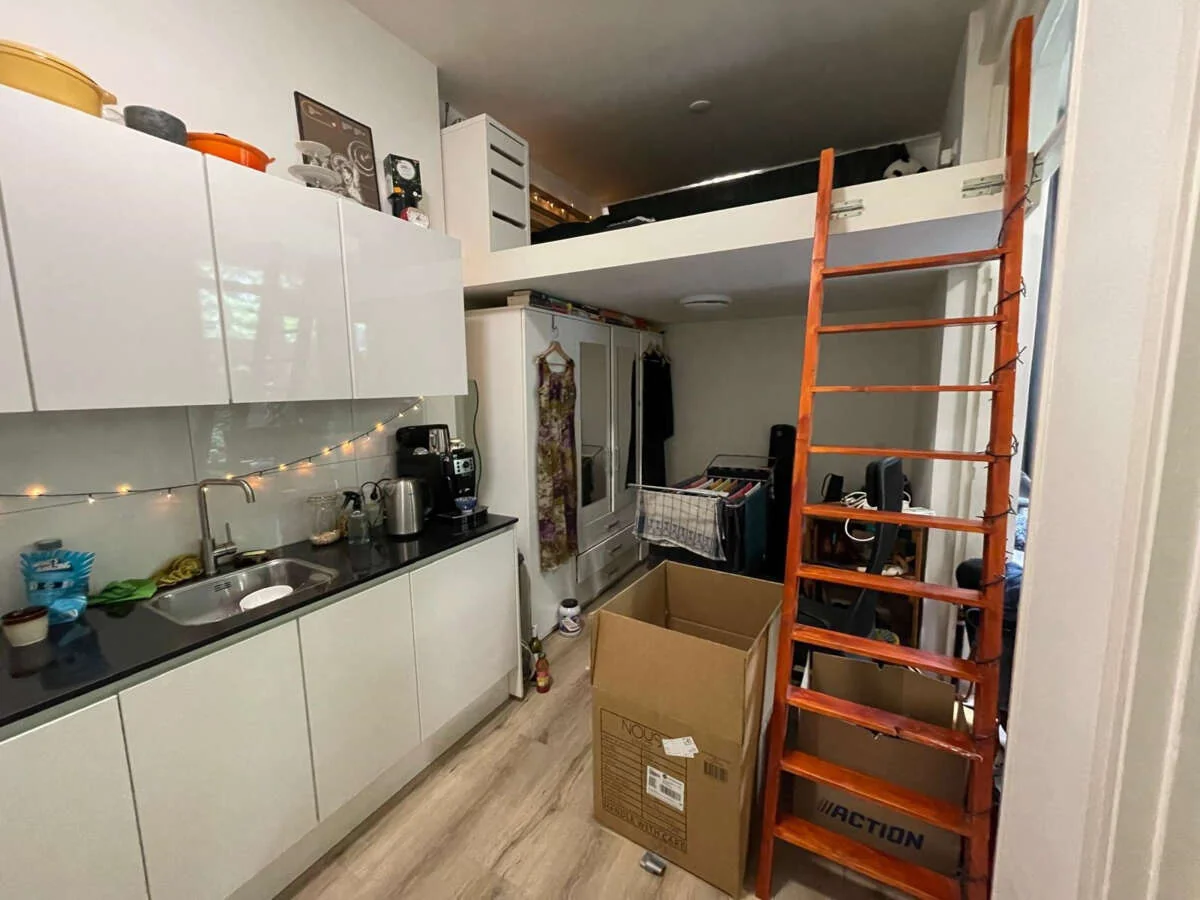 Foto van de Appartement gelegen aan de Kleine Rozenstraat in Groningen