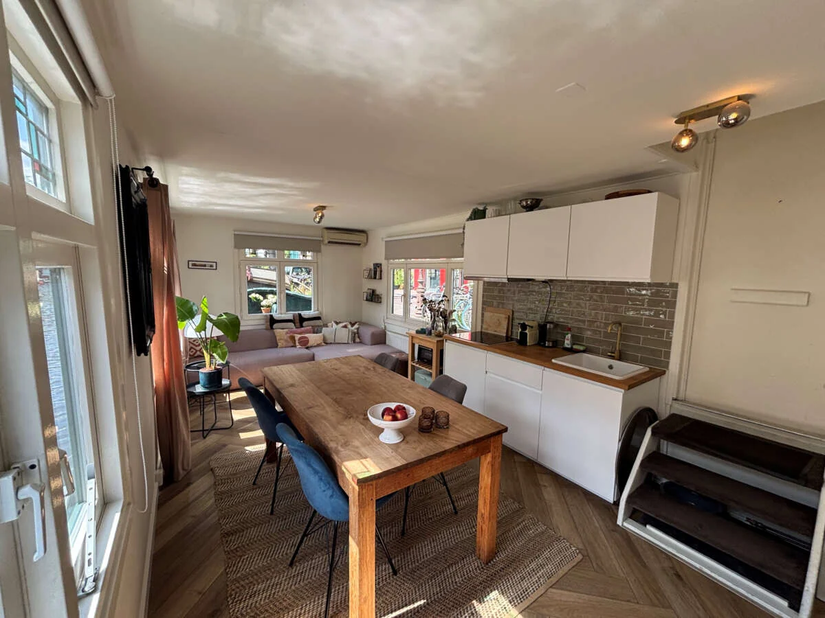 Foto van de Appartement gelegen aan de Brouwersgracht in Amsterdam