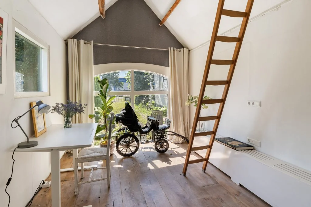 Foto van de Appartement gelegen aan de Haarlemmertrekvaart in Oegstgeest