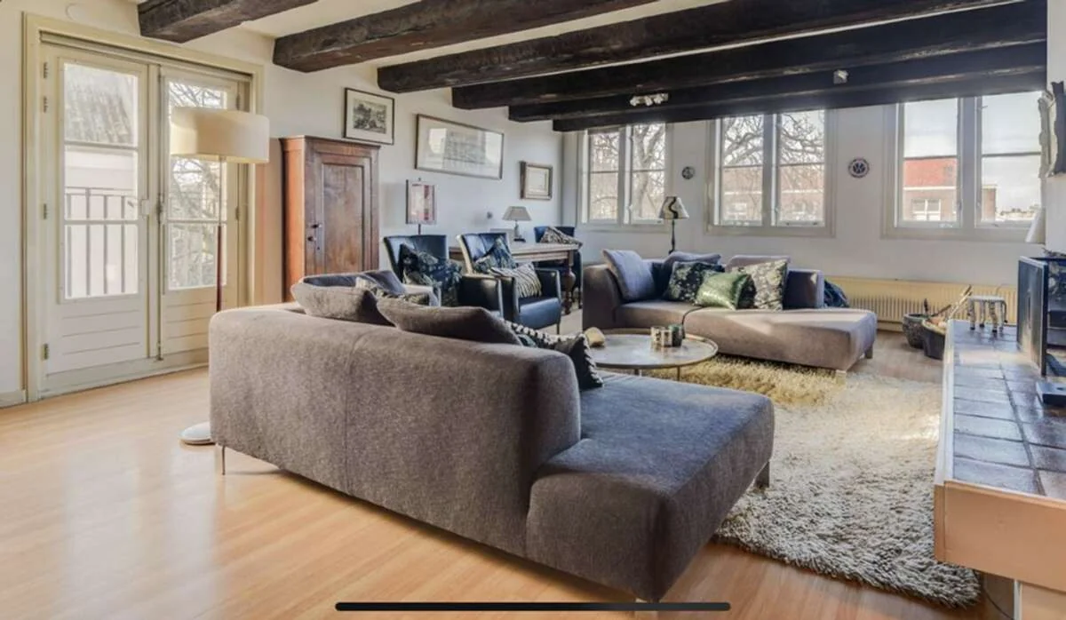 Foto van de Appartement gelegen aan de Leidsegracht in Amsterdam