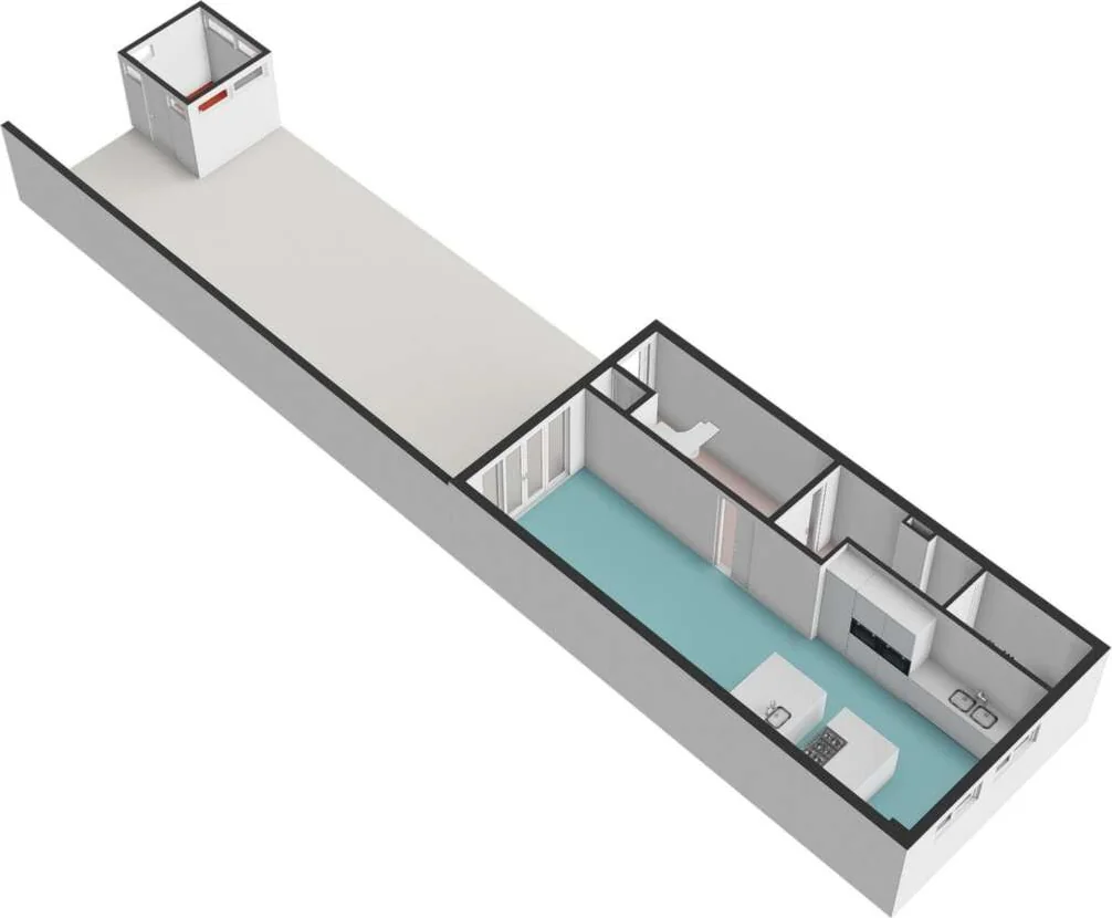 Foto van de Appartement gelegen aan de Hogeweg in Amsterdam