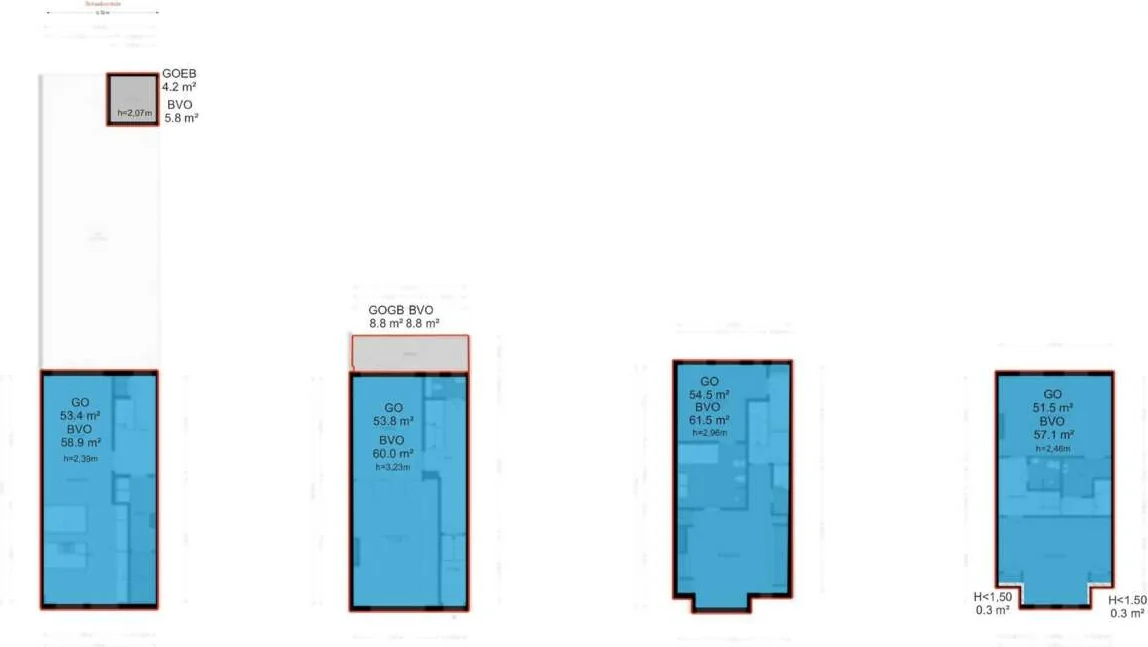 Foto van de Appartement gelegen aan de Hogeweg in Amsterdam
