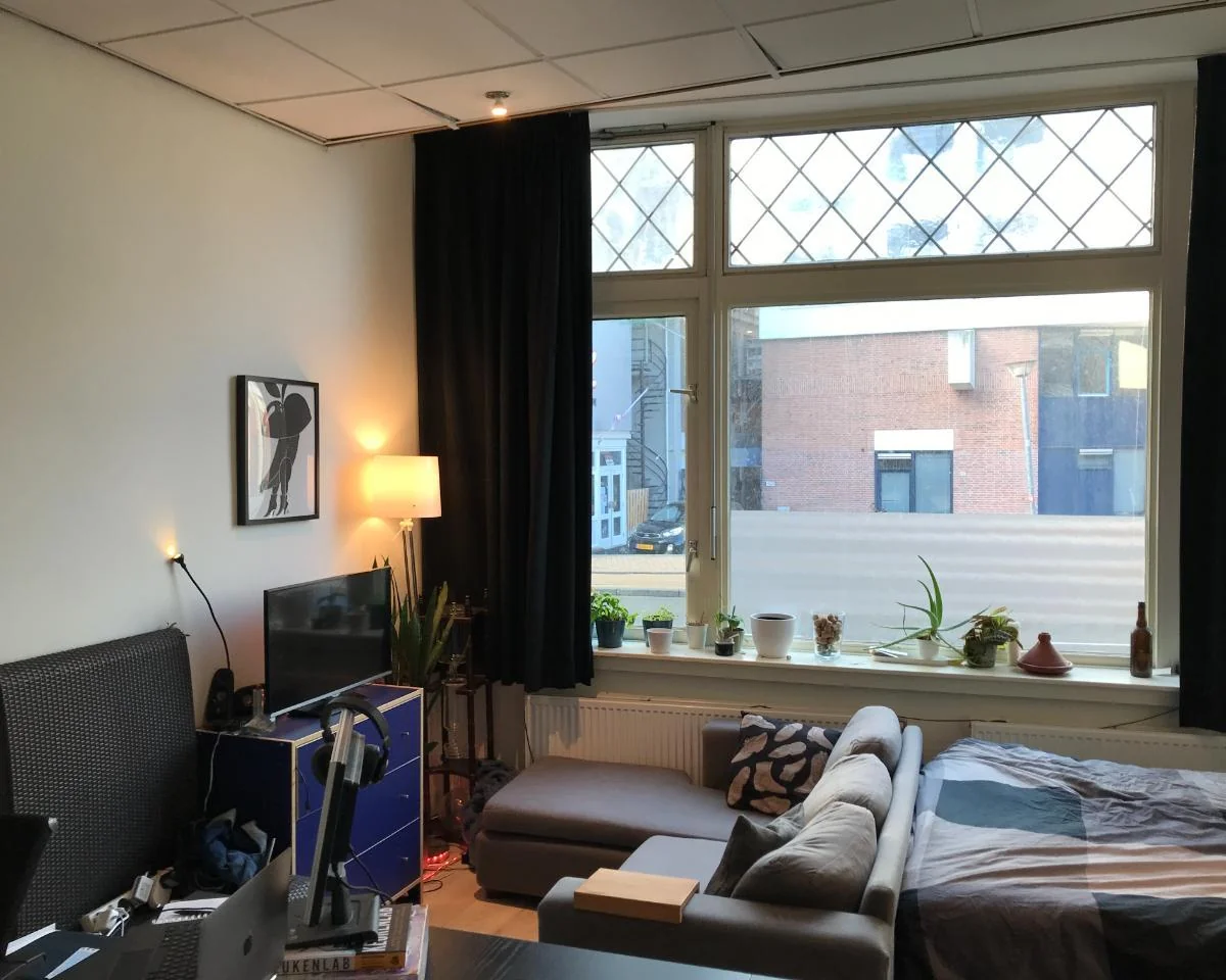 Foto van de Studio gelegen aan de Gedempte Kattendiep in Groningen