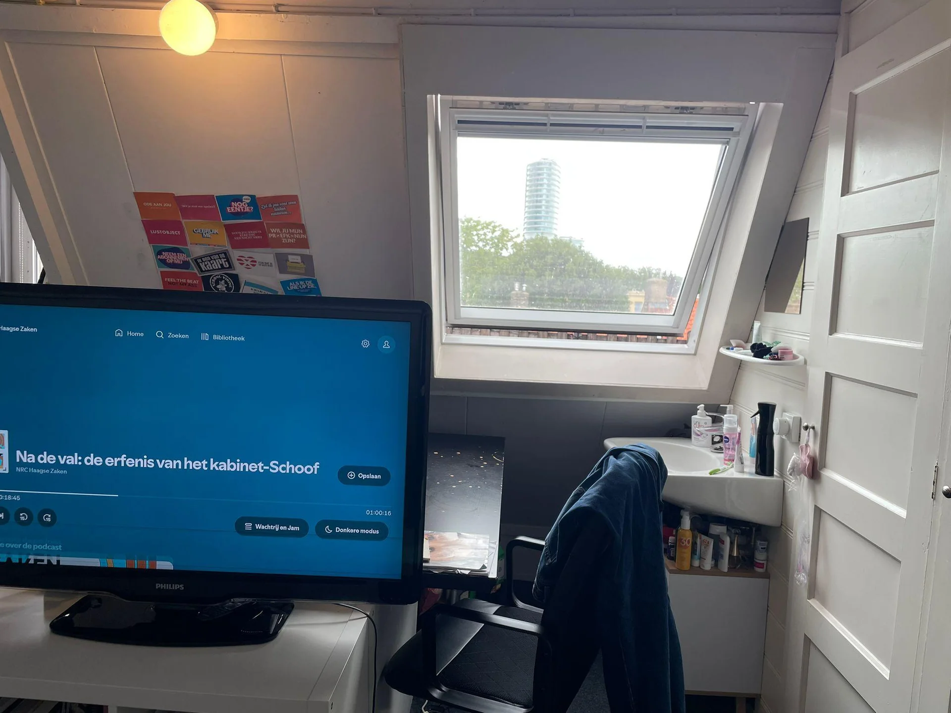 Foto van de Kamer gelegen aan de Wagnersingel in Groningen