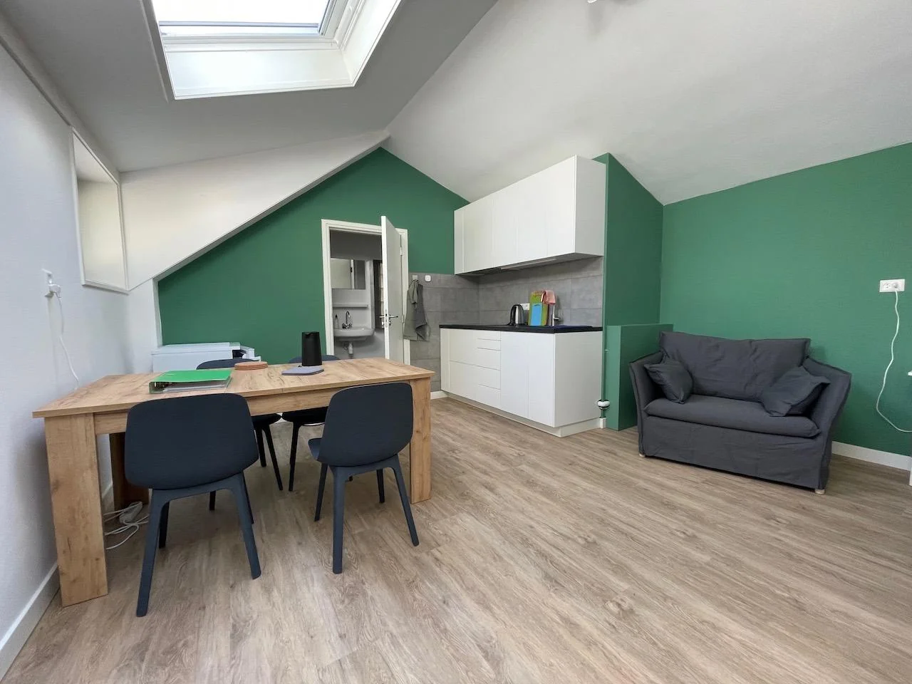 Foto van de Studio gelegen aan de Gezellelaan in Groningen
