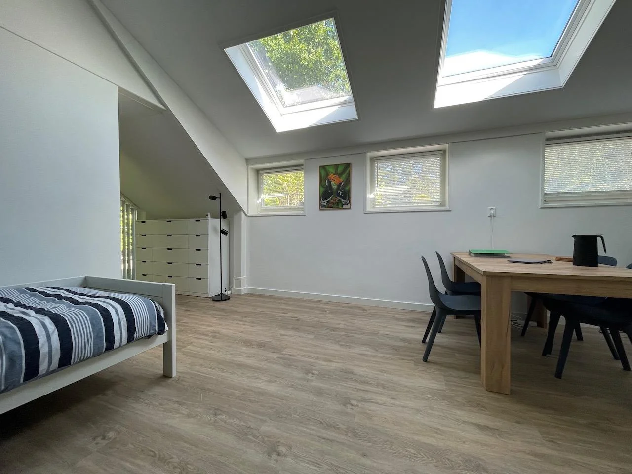Foto van de Studio gelegen aan de Gezellelaan in Groningen