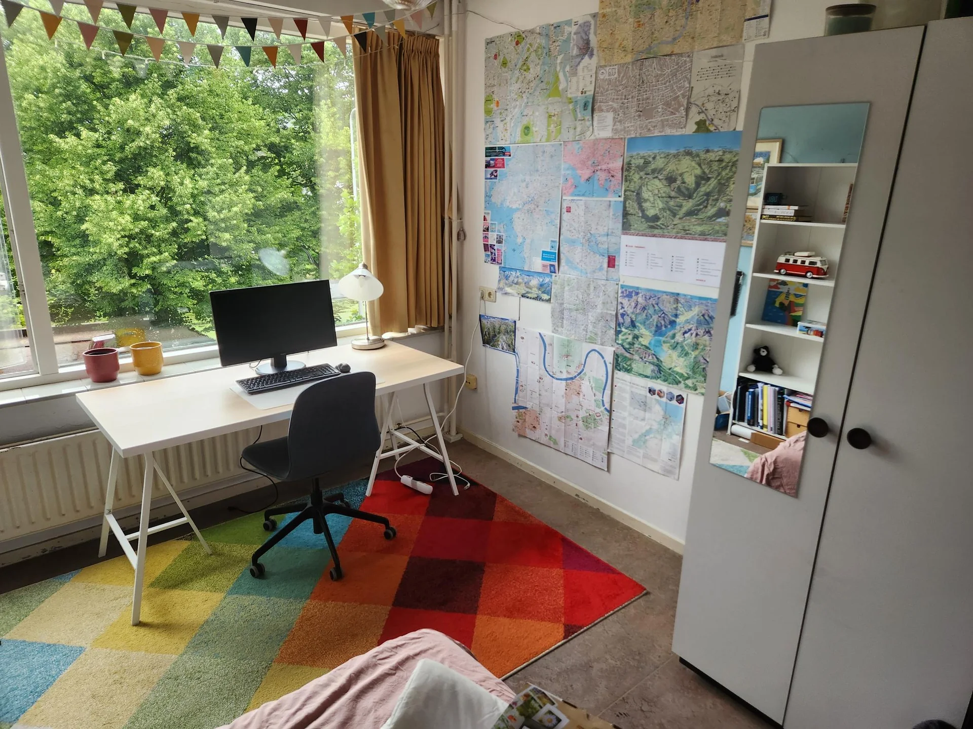 Foto van de Kamer gelegen aan de Walstraat in Wageningen