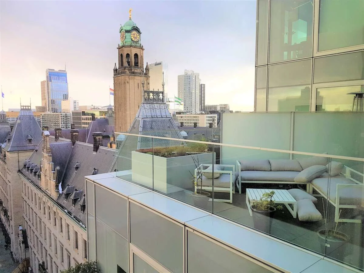 Foto van de Appartement gelegen aan de Halvemaanpassage in Rotterdam