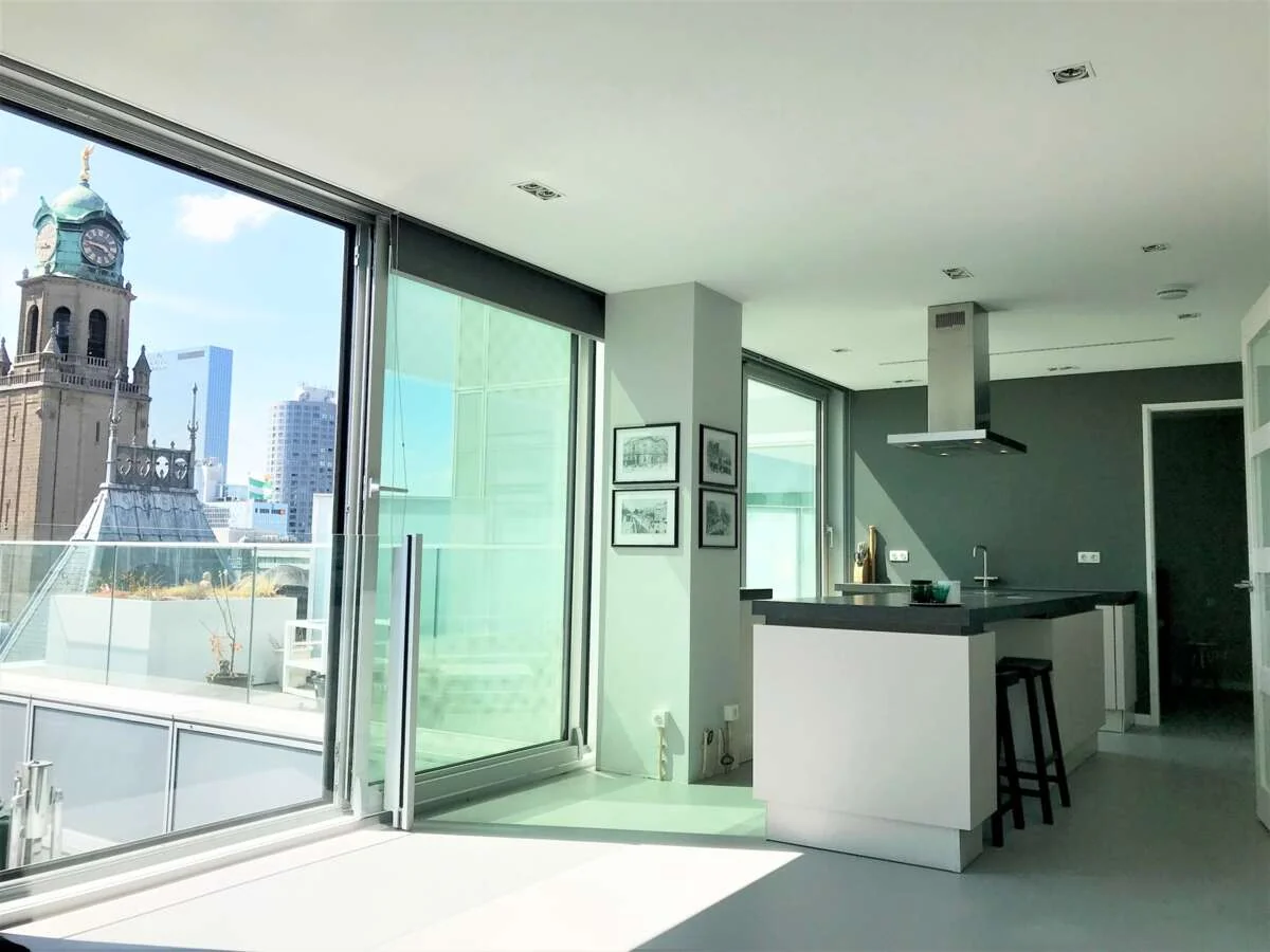 Foto van de Appartement gelegen aan de Halvemaanpassage in Rotterdam