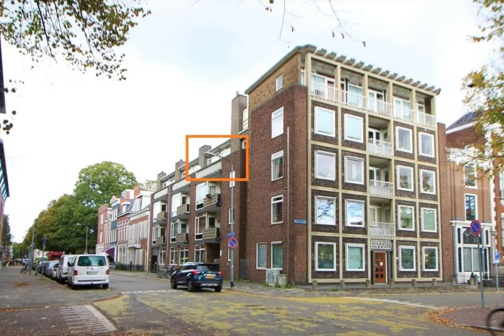 Foto van de Appartement gelegen aan de Nieuwe Boteringestraat in Groningen