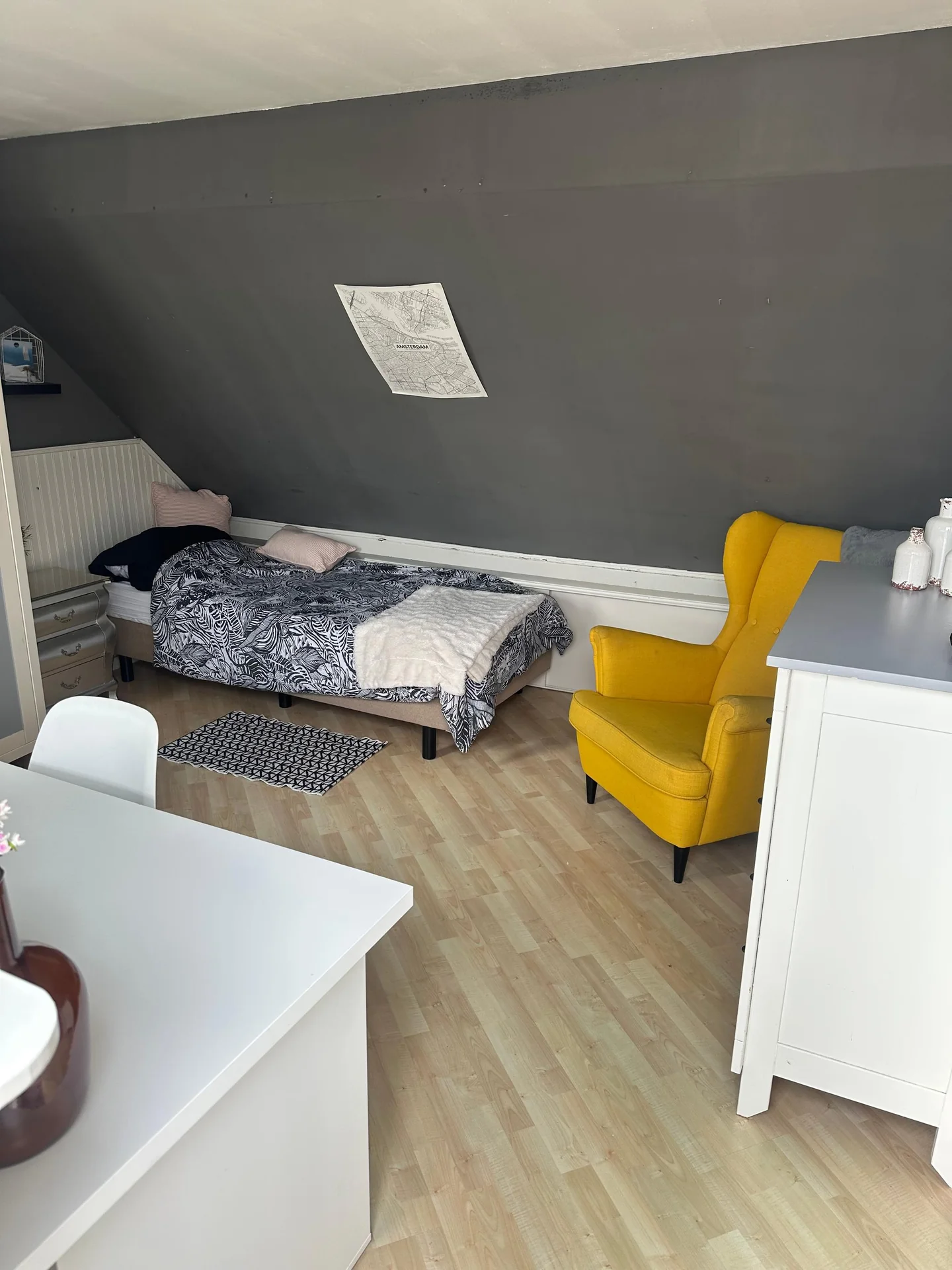 Foto van de Kamer gelegen aan de Voorzorgstraat in Haarlem