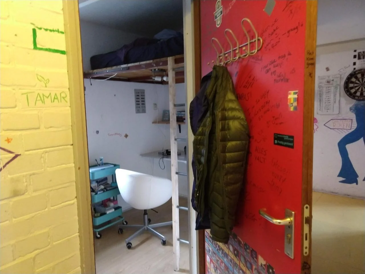 Foto van de Kamer gelegen aan de Coenderstraat in Delft