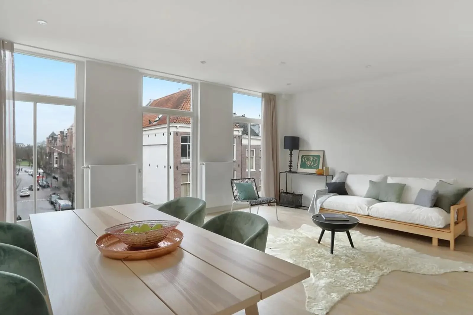 Foto van de Appartement gelegen aan de Pieter Cornelisz. Hooftstraat in Amsterdam