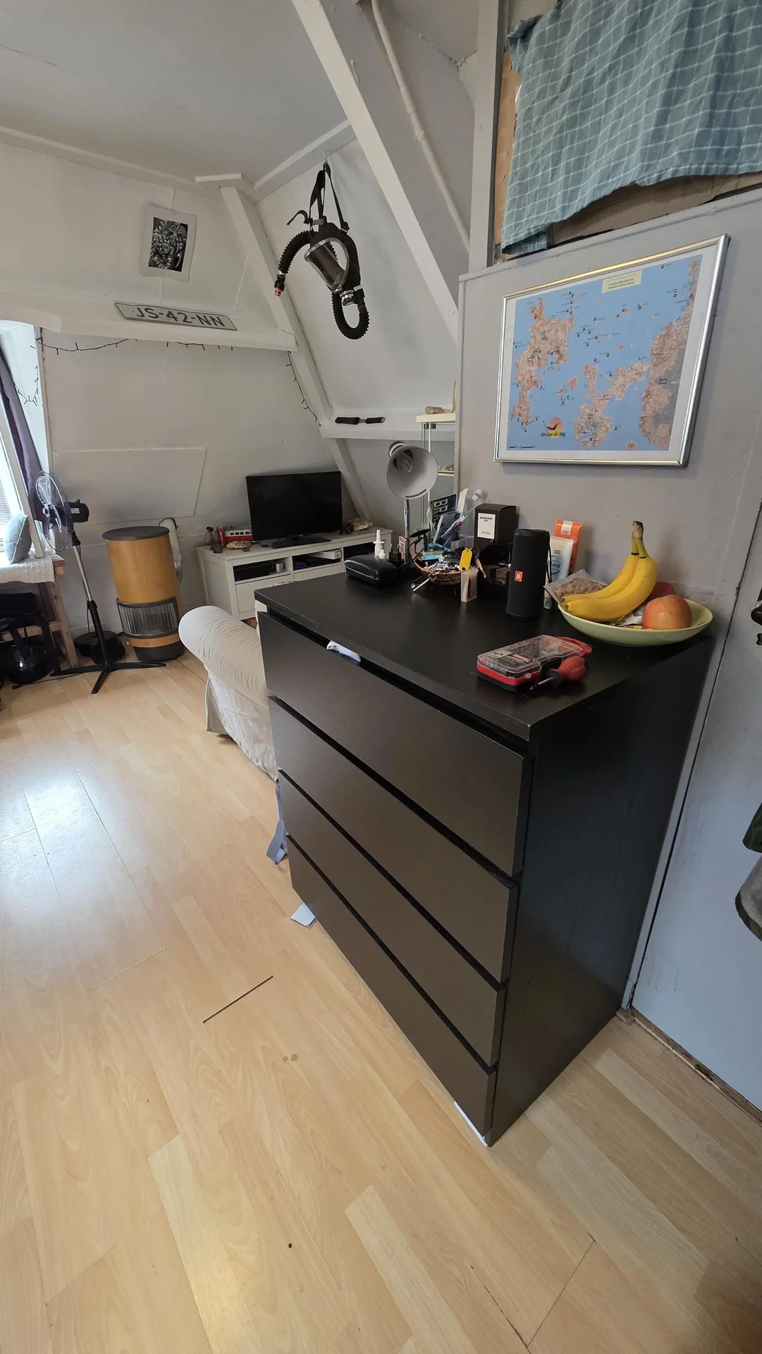 Foto van de Kamer gelegen aan de Lutherse Burgwal in Den Haag