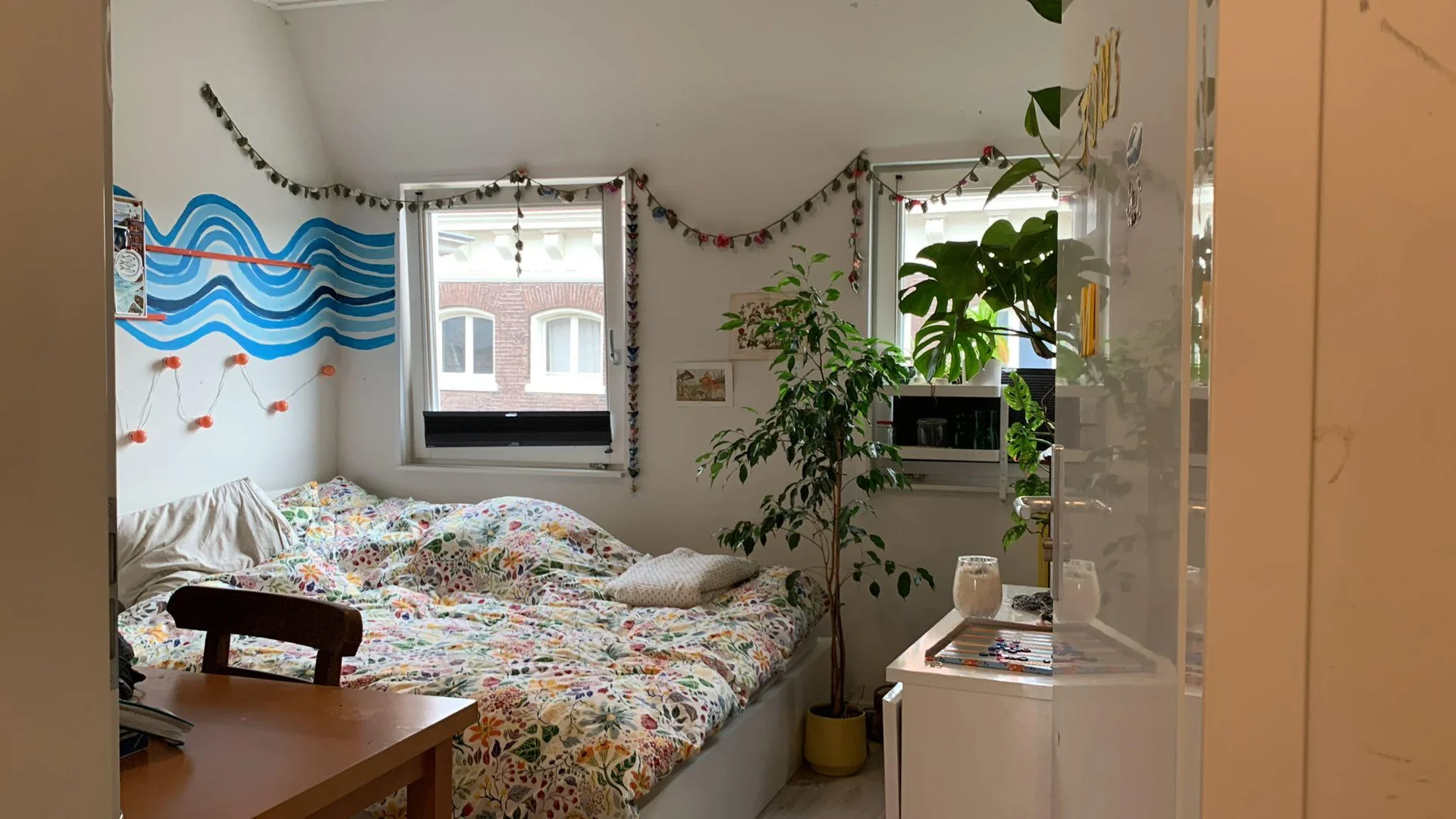 Foto van de Kamer gelegen aan de Poststraat in Wageningen