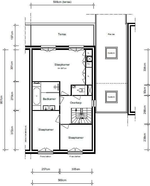 Foto van de Appartement gelegen aan de Boterbloem in Ouderkerk aan de Amstel