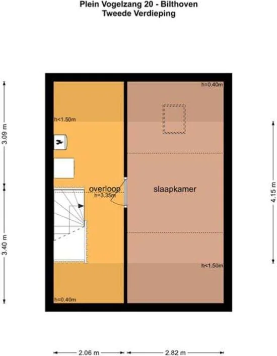 Foto van de Appartement gelegen aan de Plein Vogelzang in Bilthoven