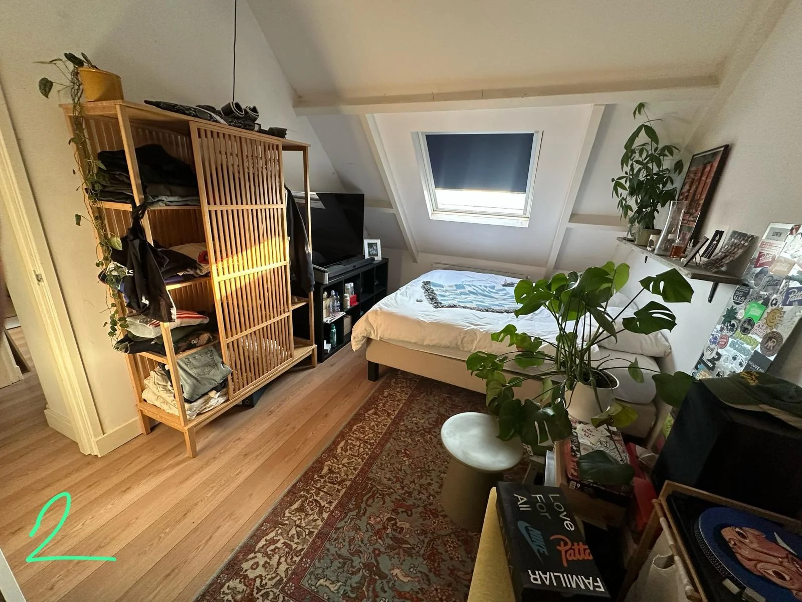Foto van de Kamer gelegen aan de Waalstraat in Amsterdam