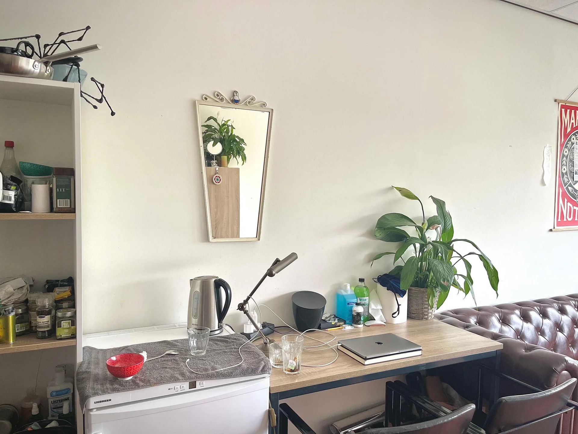 Foto van de Kamer gelegen aan de Duivendrechtsekade in Amsterdam