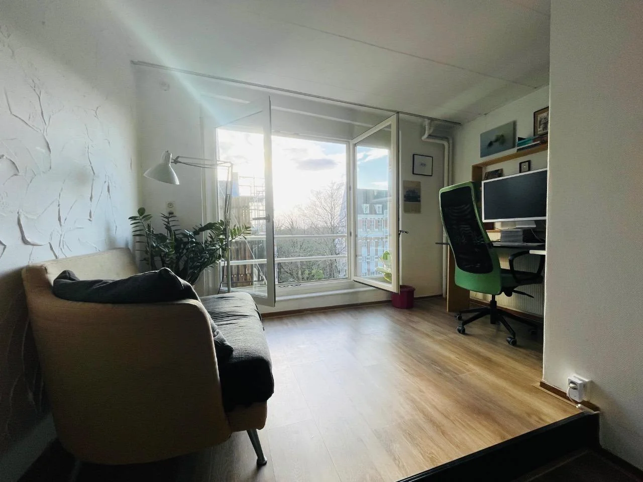 Foto van de Appartement gelegen aan de Van Eeghenlaan in Amsterdam