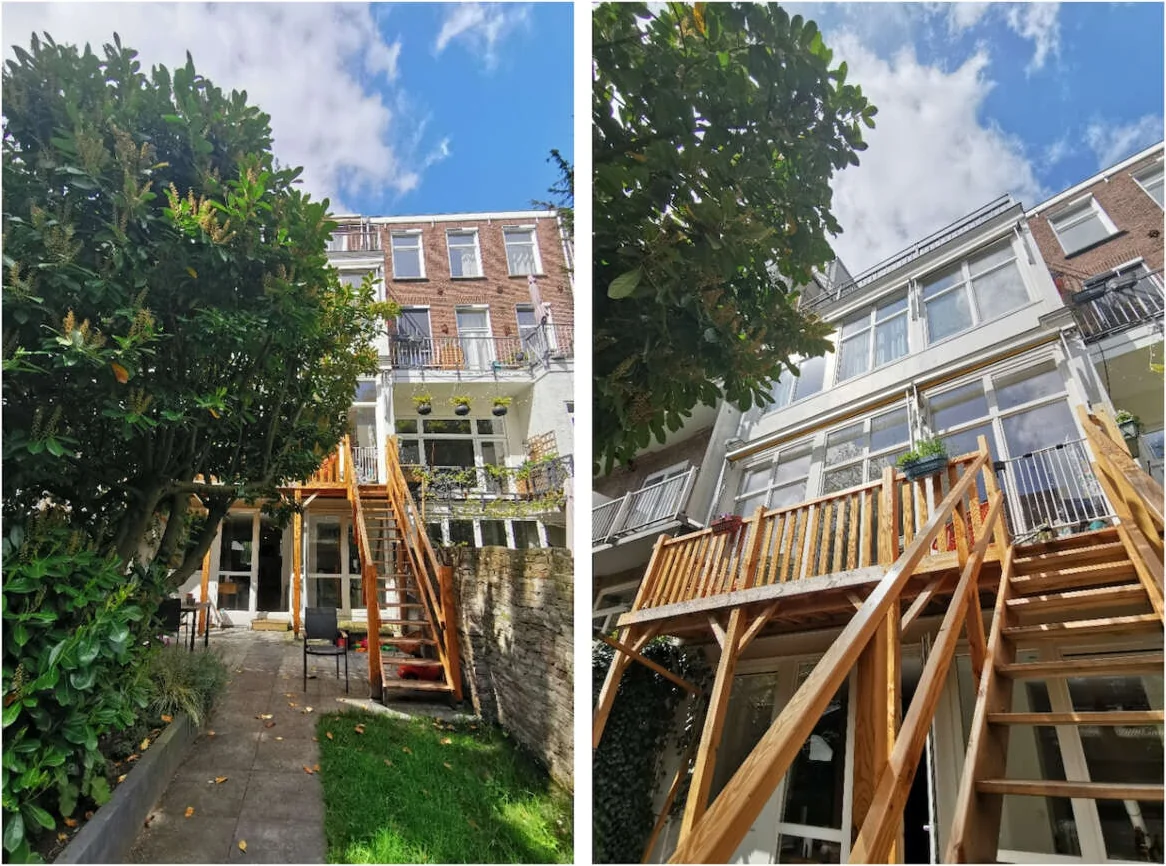 Foto van de Appartement gelegen aan de Oosterpark in Amsterdam